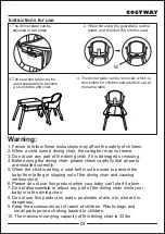 Preview for 4 page of Costway BB5692 User Manual