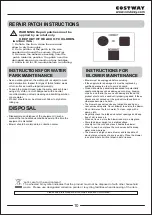 Preview for 10 page of Costway BOUNTECH OP70410 User Manual