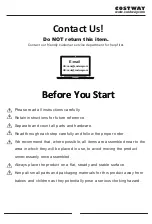 Preview for 2 page of Costway CB10120 User Manual