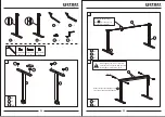 Preview for 3 page of Costway Crank Adjustable Standing Desk HW65656 User Manual