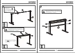 Preview for 8 page of Costway Crank Adjustable Standing Desk HW65656 User Manual