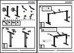 Preview for 12 page of Costway Crank Adjustable Standing Desk HW65656 User Manual