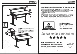 Preview for 14 page of Costway Crank Adjustable Standing Desk HW65656 User Manual