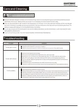 Preview for 13 page of Costway E2P4375 User Manual