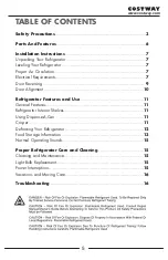 Предварительный просмотр 5 страницы Costway EP22672 User Manual