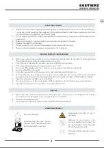 Предварительный просмотр 4 страницы Costway EP23049DE User Manual