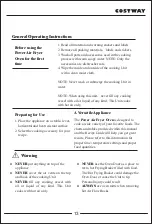 Предварительный просмотр 13 страницы Costway EP24925US User Manual