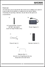 Preview for 8 page of Costway EP24938 User Manual