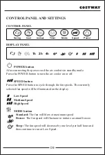 Предварительный просмотр 9 страницы Costway ES10011US-WH User Manual