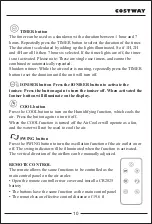 Предварительный просмотр 10 страницы Costway ES10011US-WH User Manual