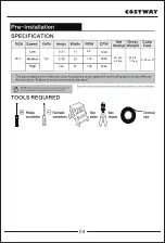 Предварительный просмотр 4 страницы Costway ES10022US-SL User Manual