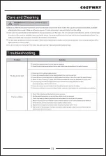 Предварительный просмотр 11 страницы Costway ES10022US-SL User Manual