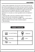 Preview for 8 page of Costway ES10061US User Manual