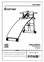 Costway FH10026 User Manual предпросмотр