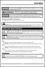 Preview for 7 page of Costway FP10046US User Manual