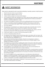 Preview for 5 page of Costway FP10068US User Manual