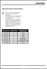 Preview for 15 page of Costway FP10068US User Manual