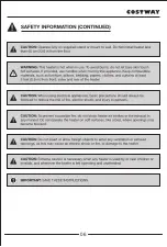 Preview for 6 page of Costway FP10069US User Manual