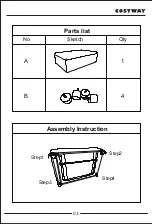 Preview for 3 page of Costway GIANTEX JV10120 User Manual