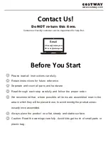 Предварительный просмотр 3 страницы Costway GOPLUS SP37035 User Manual