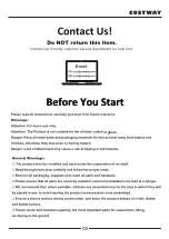 Предварительный просмотр 2 страницы Costway GOPLUS SP37722 User Manual