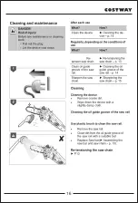 Предварительный просмотр 16 страницы Costway GT3664US User Manual