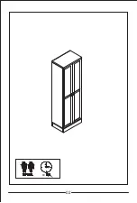 Preview for 2 page of Costway High Storage Cabinet User Manual