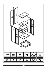 Preview for 3 page of Costway High Storage Cabinet User Manual