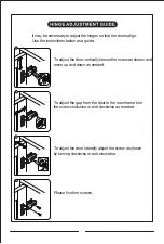 Preview for 9 page of Costway High Storage Cabinet User Manual