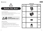 Preview for 2 page of Costway Honey Joy HW66955 User Manual