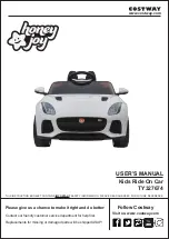 Costway Honey Joy TY327674 User Manual preview