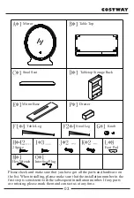 Preview for 3 page of Costway HU10048 User Manual