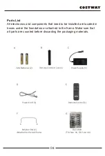 Preview for 9 page of Costway HU10061 User Manual