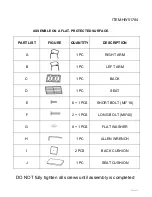 Costway HW51784 Quick Start Manual предпросмотр