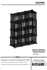 Preview for 1 page of Costway HW56103 User Manual