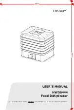 Предварительный просмотр 1 страницы Costway HW56444 User Manual