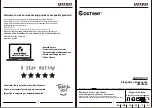 Preview for 3 page of Costway HW58058 User Manual