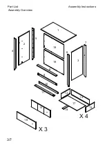 Preview for 3 page of Costway HW58547 Assembly Instructions Manual