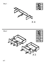 Preview for 4 page of Costway HW58547 Assembly Instructions Manual