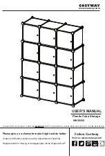 Costway HW58560 User Manual preview