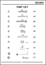 Preview for 4 page of Costway HW61172 User Manual