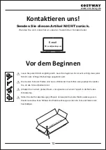 Preview for 12 page of Costway HW61172 User Manual