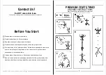 Preview for 2 page of Costway HW61709 User Manual