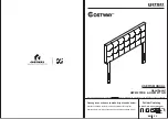 Costway HW61851BE User Manual preview