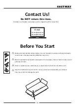 Preview for 2 page of Costway HW62360 User Manual