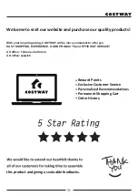 Preview for 6 page of Costway HW62360 User Manual