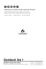 Preview for 1 page of Costway HW63956 User Manual