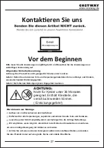 Preview for 7 page of Costway HW64630 User Manual