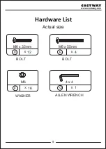 Предварительный просмотр 5 страницы Costway HW66421 User Manual