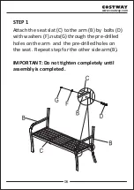 Предварительный просмотр 6 страницы Costway HW66423 User Manual